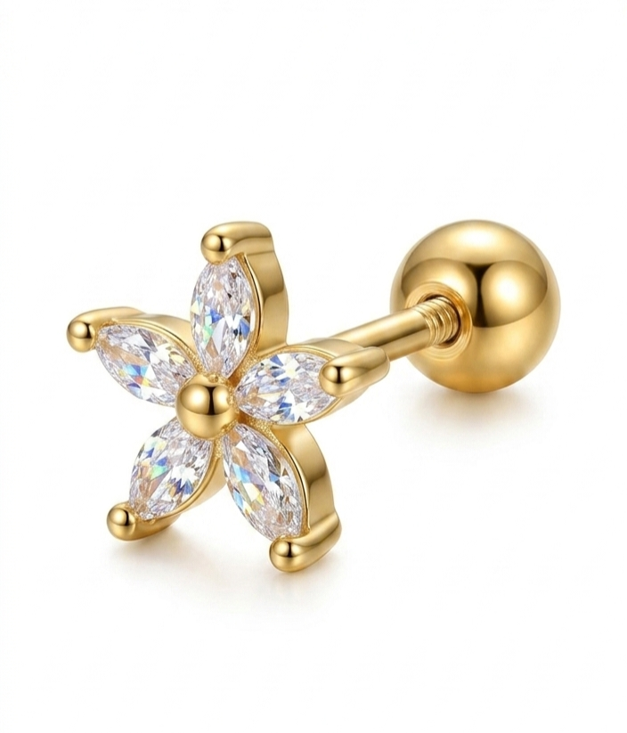 Flora Stud Earring
