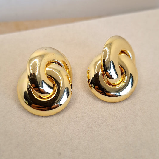 Pretzel Earrings