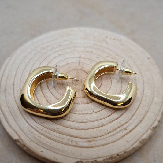 Bold Square Shape Earrings