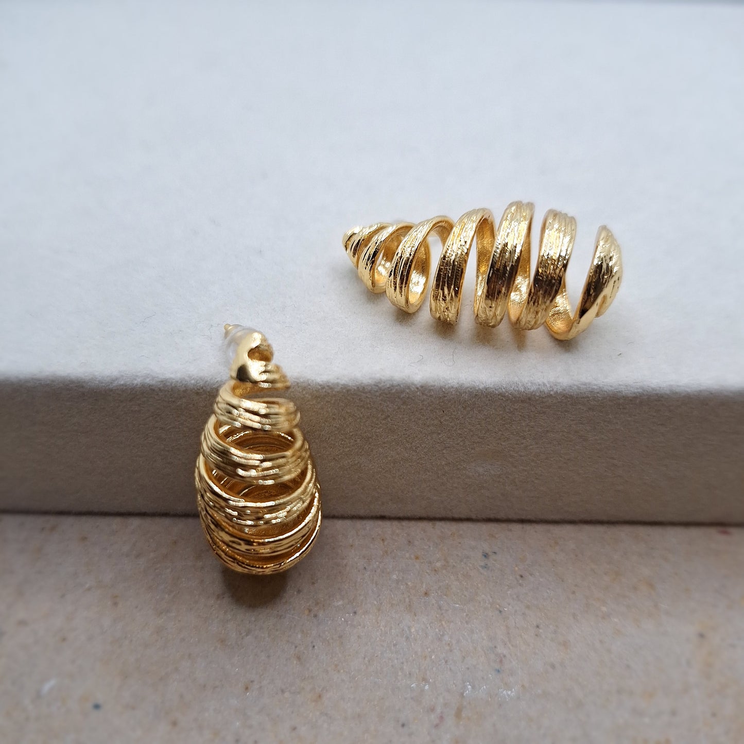 Twisted Teardrop Earrings