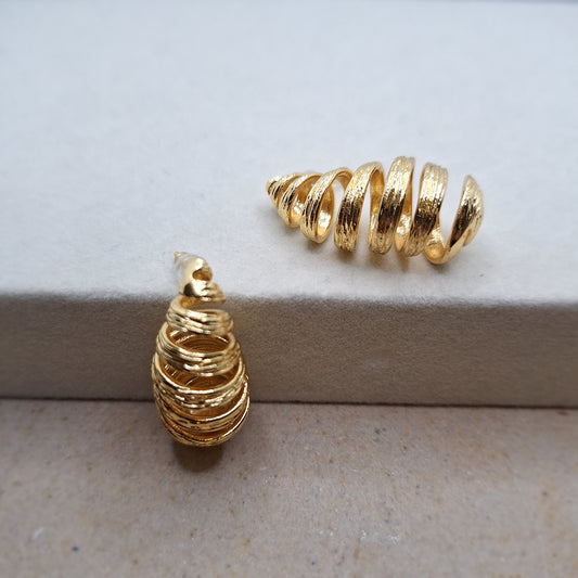 Twisted Teardrop Earrings