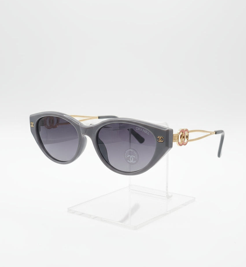 Chanel Purple Cat-eye Shades