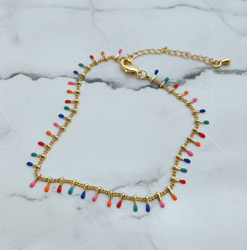 Colorful Anklet