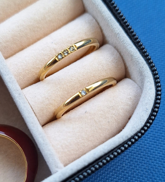 The Minimalist Zirconia Ring