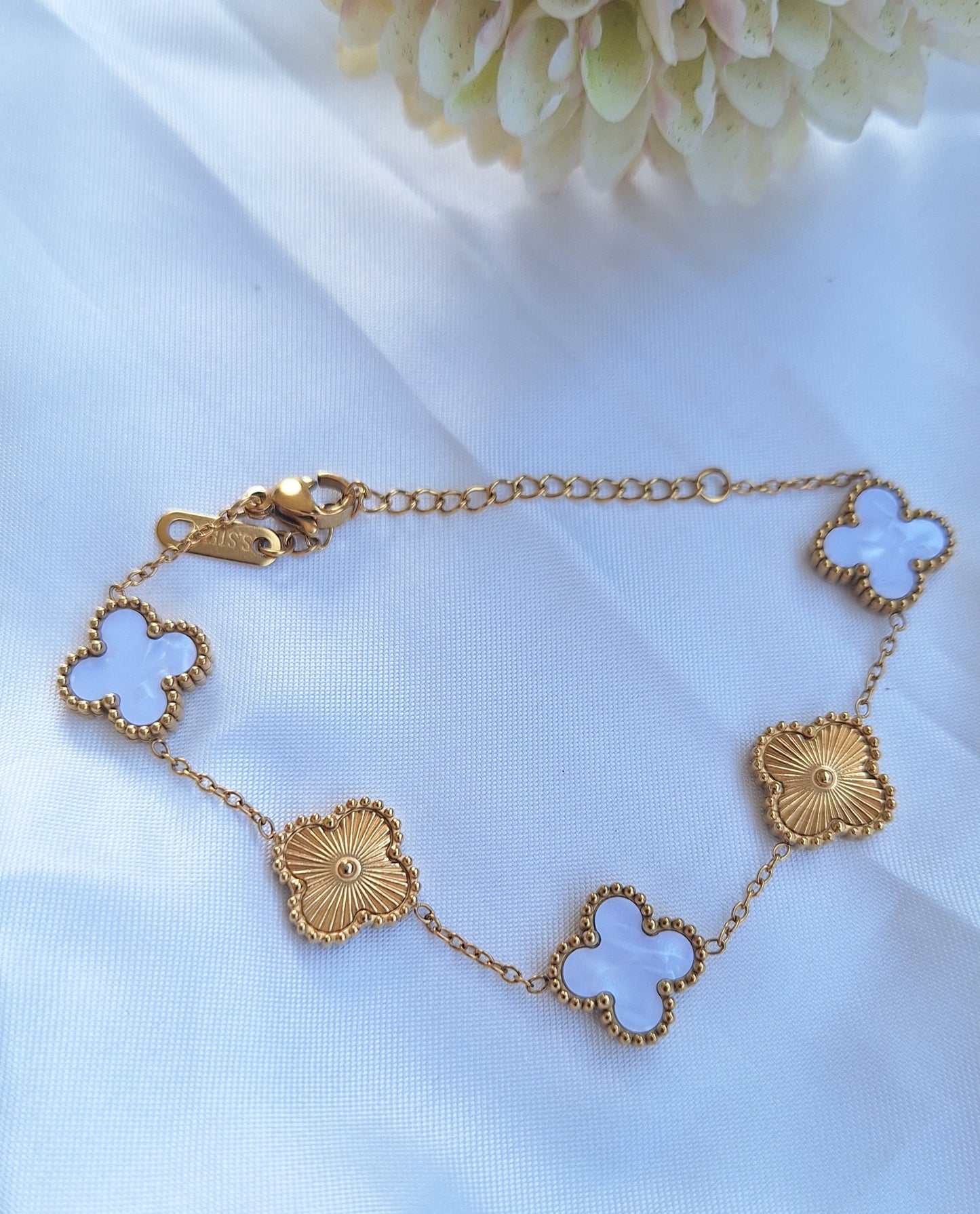 Black & White Vancleef Bracelet