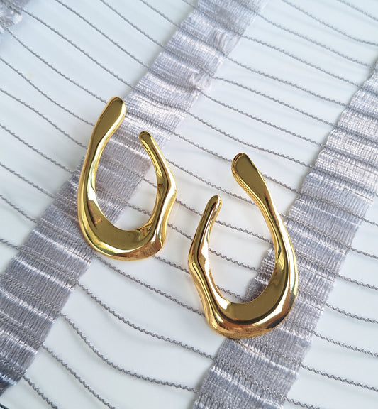 U Shaped Earrings