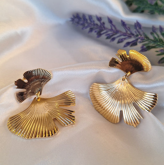 Aurora Fan Earrings