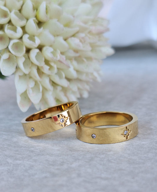 Stardust Zirconia Rings