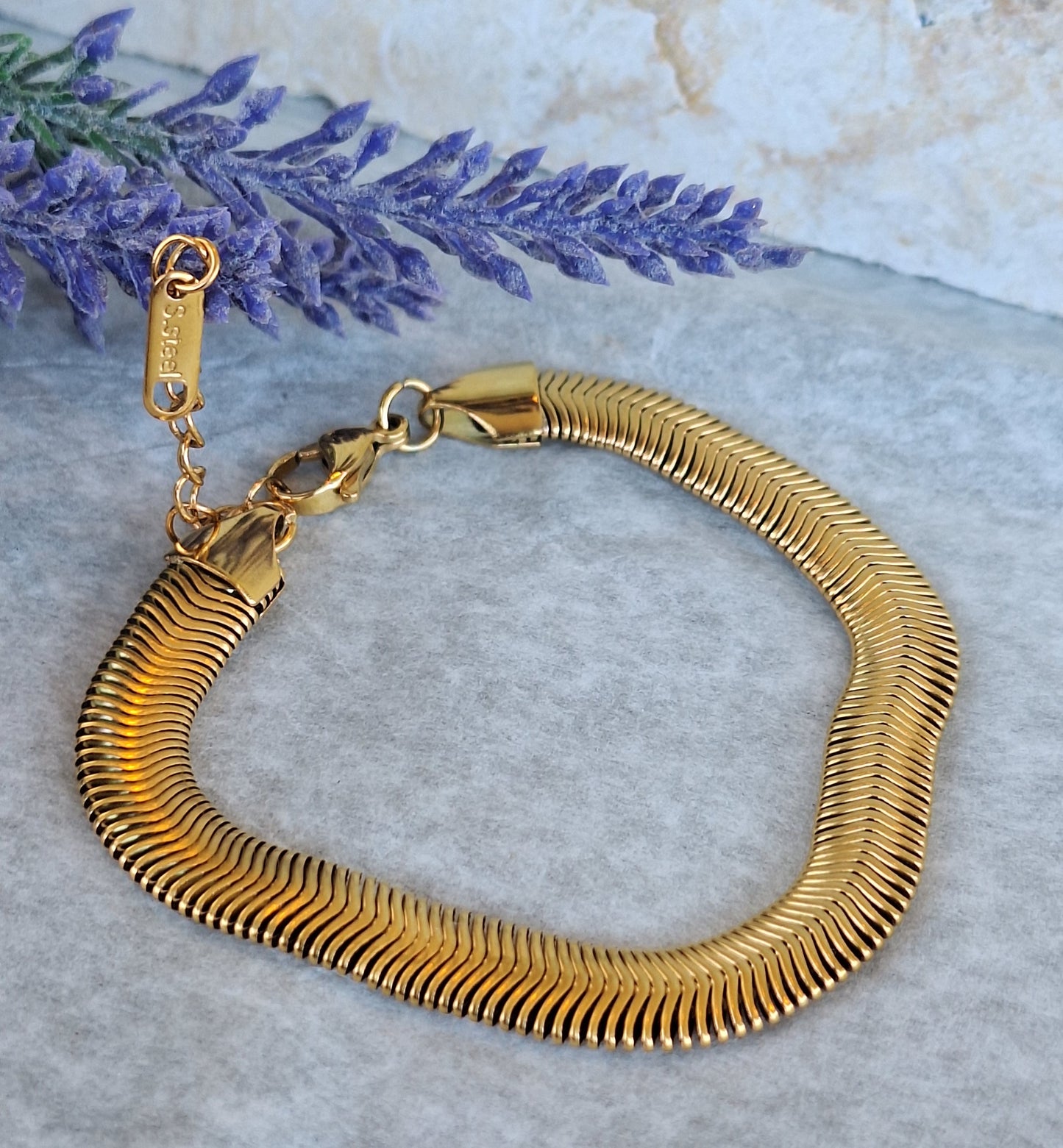 Thick Snake Bracelet