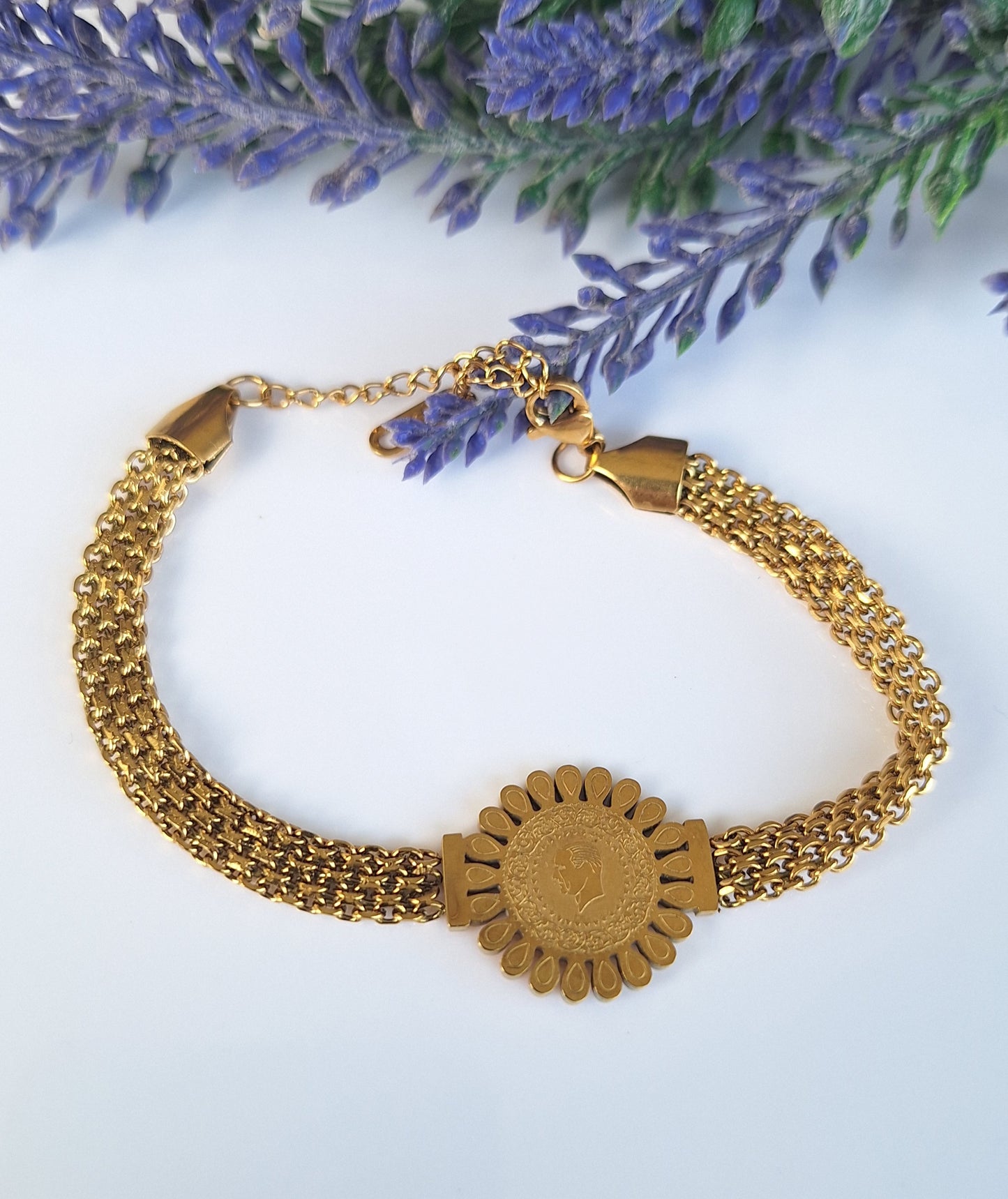 The Cezar Coin Bracelet
