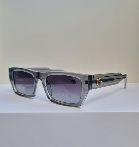 Transparent Frame Gucci Shades