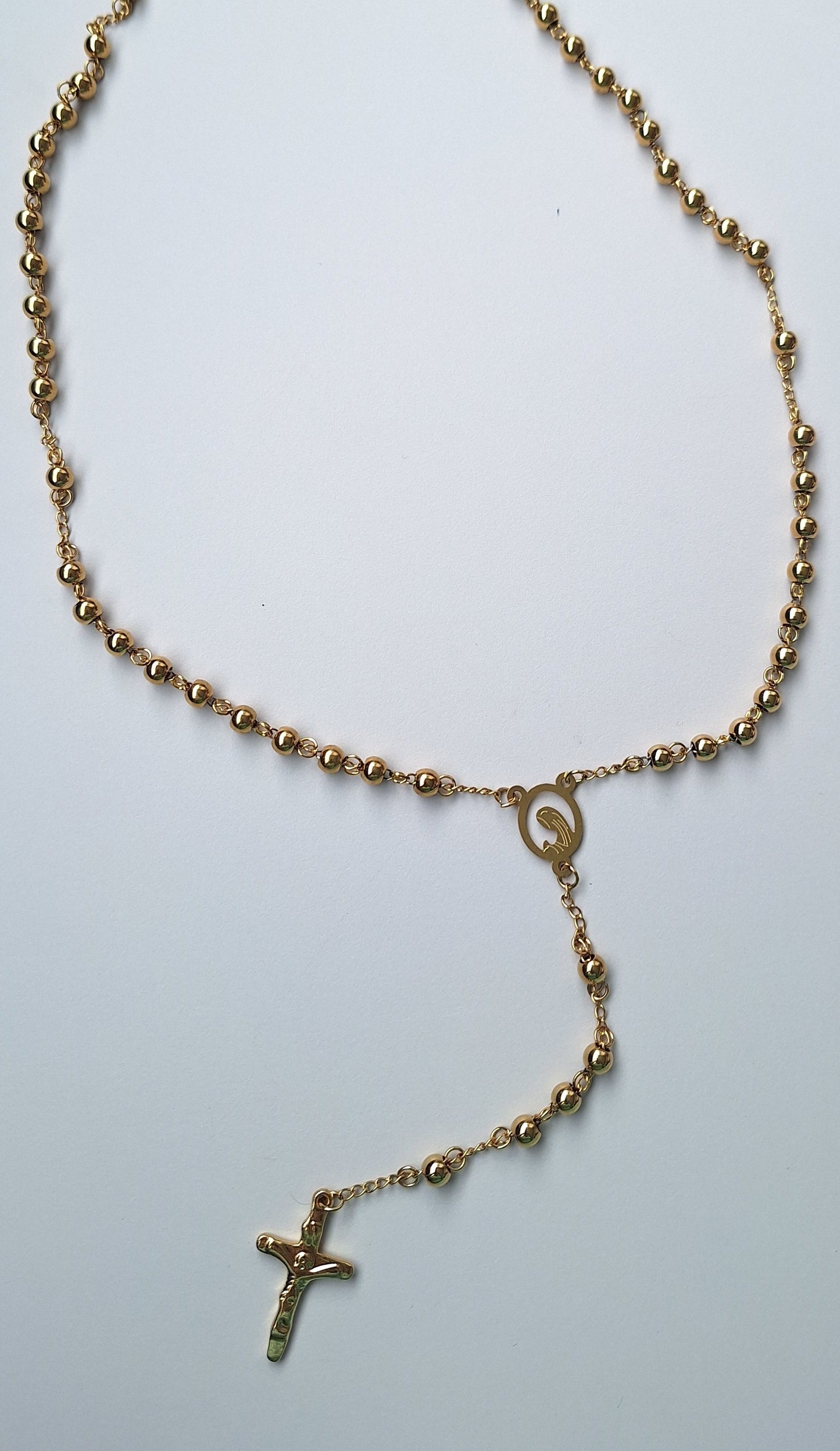 Men Stainless Steel Rosary