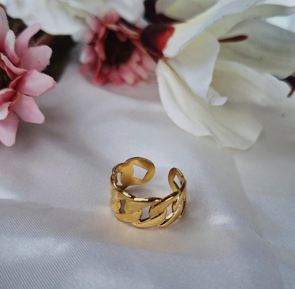 Bold Chain Ring