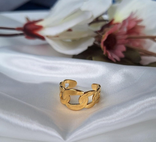 Interlocked Chain Ring