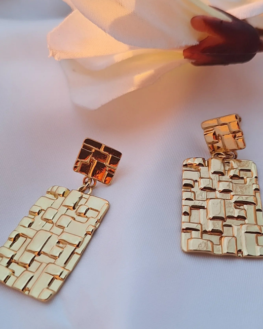 The Rectangular Earrings