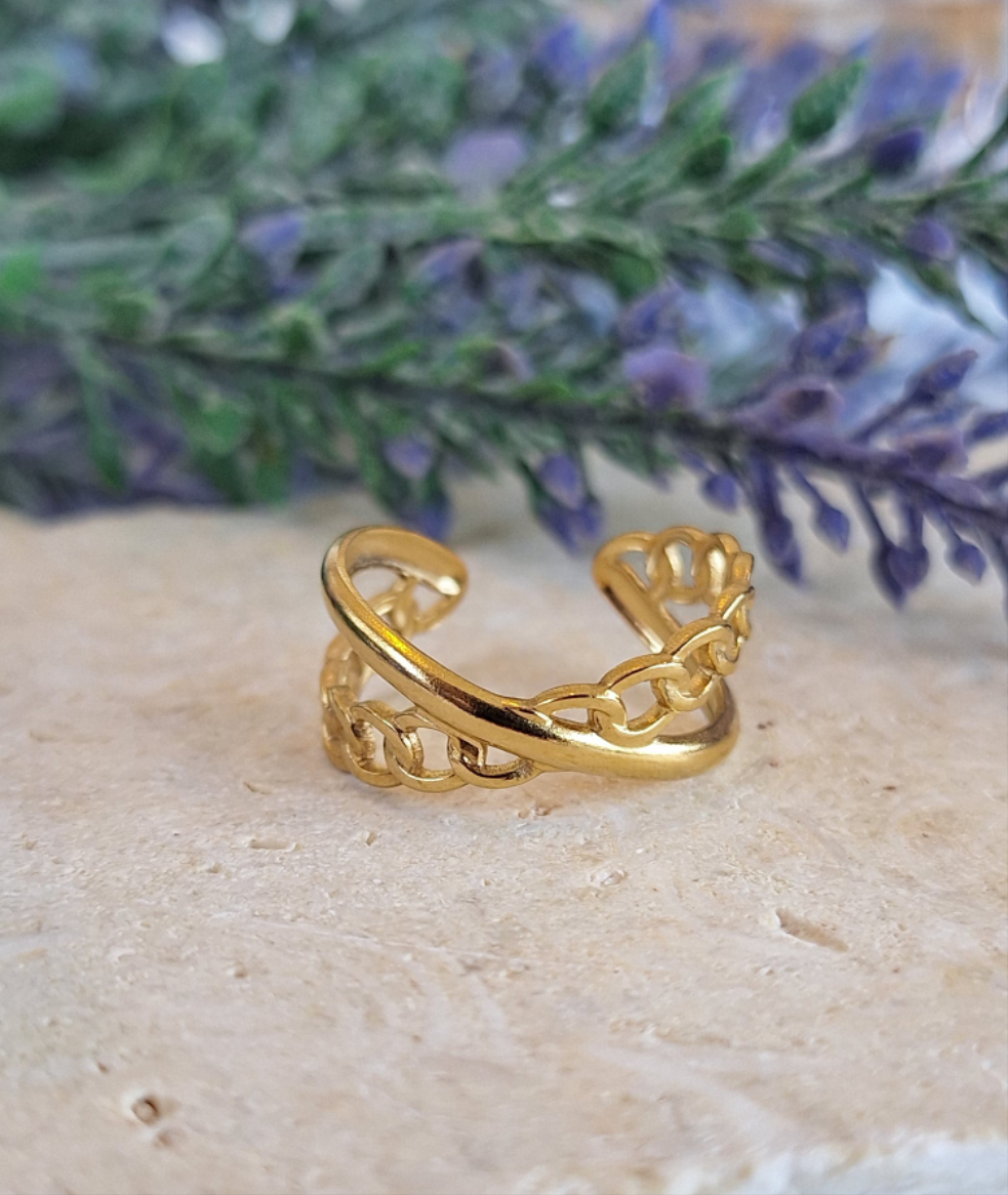 Twisted Chain Ring