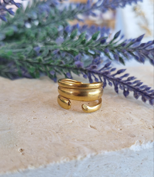 Triple Circle Ring