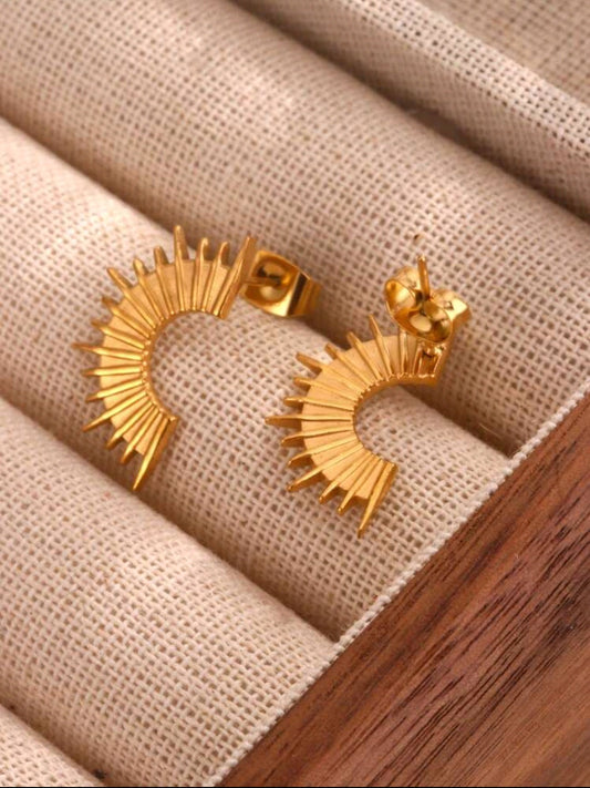 Sun Stud Earrings