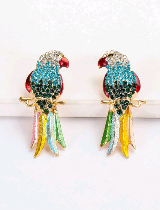Parrot Earrings