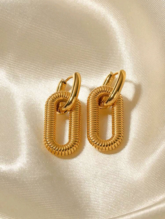 Loop Links Earrings