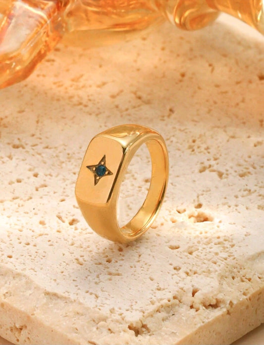 Blue Night Ring