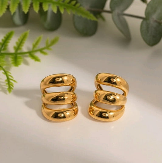 Triple Line Earcuffs