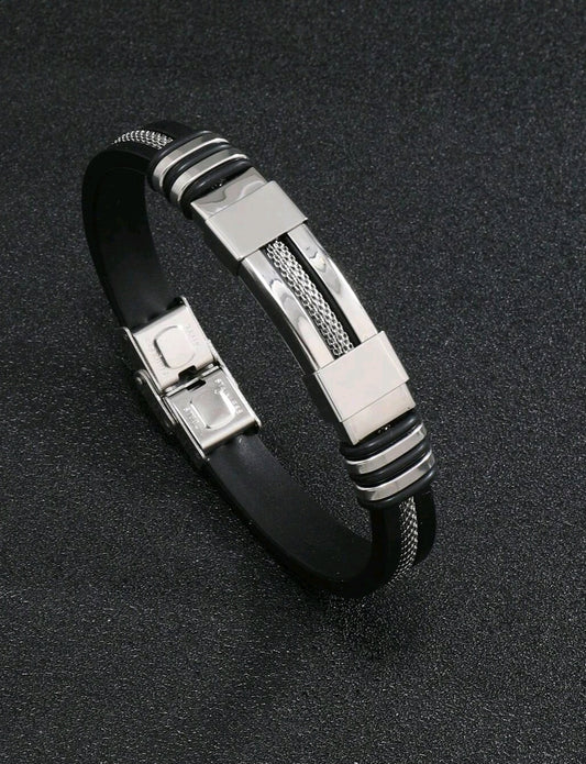 Silver Stainless Steel Bracelet