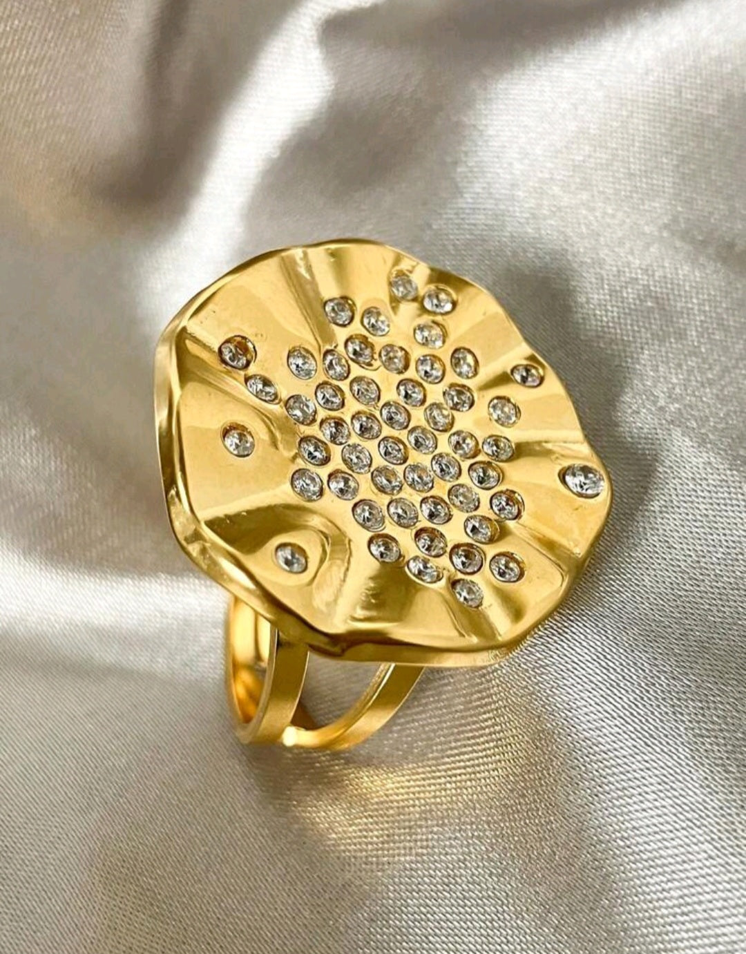 Zirconia Stardust Ring