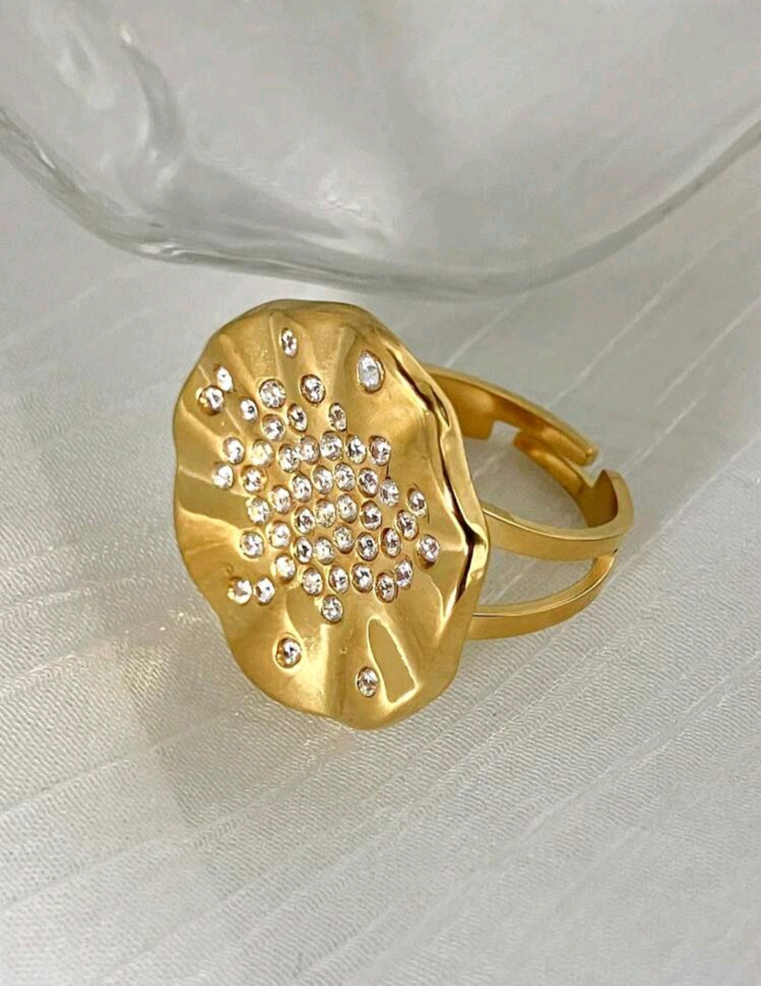 Zirconia Stardust Ring