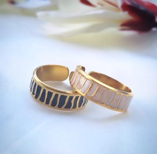 Zebra Rings