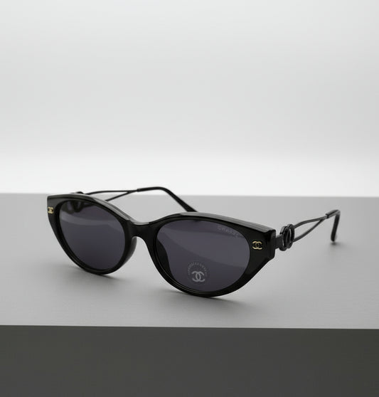 Chanel Black Cat-eye Shades