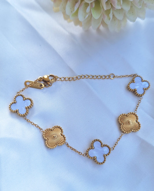 Black & White Vancleef Bracelet