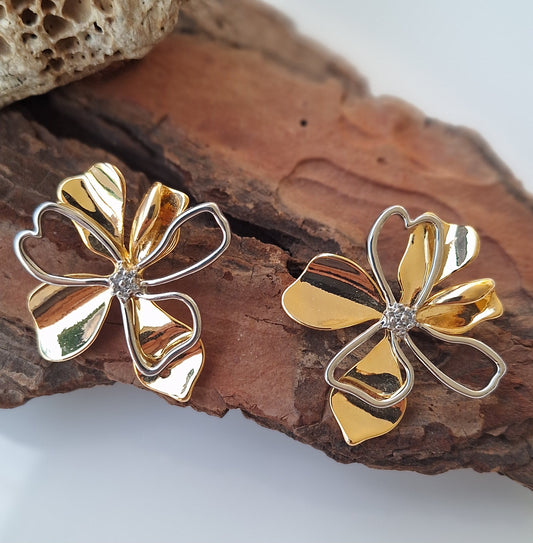 Bold Flower Earrings
