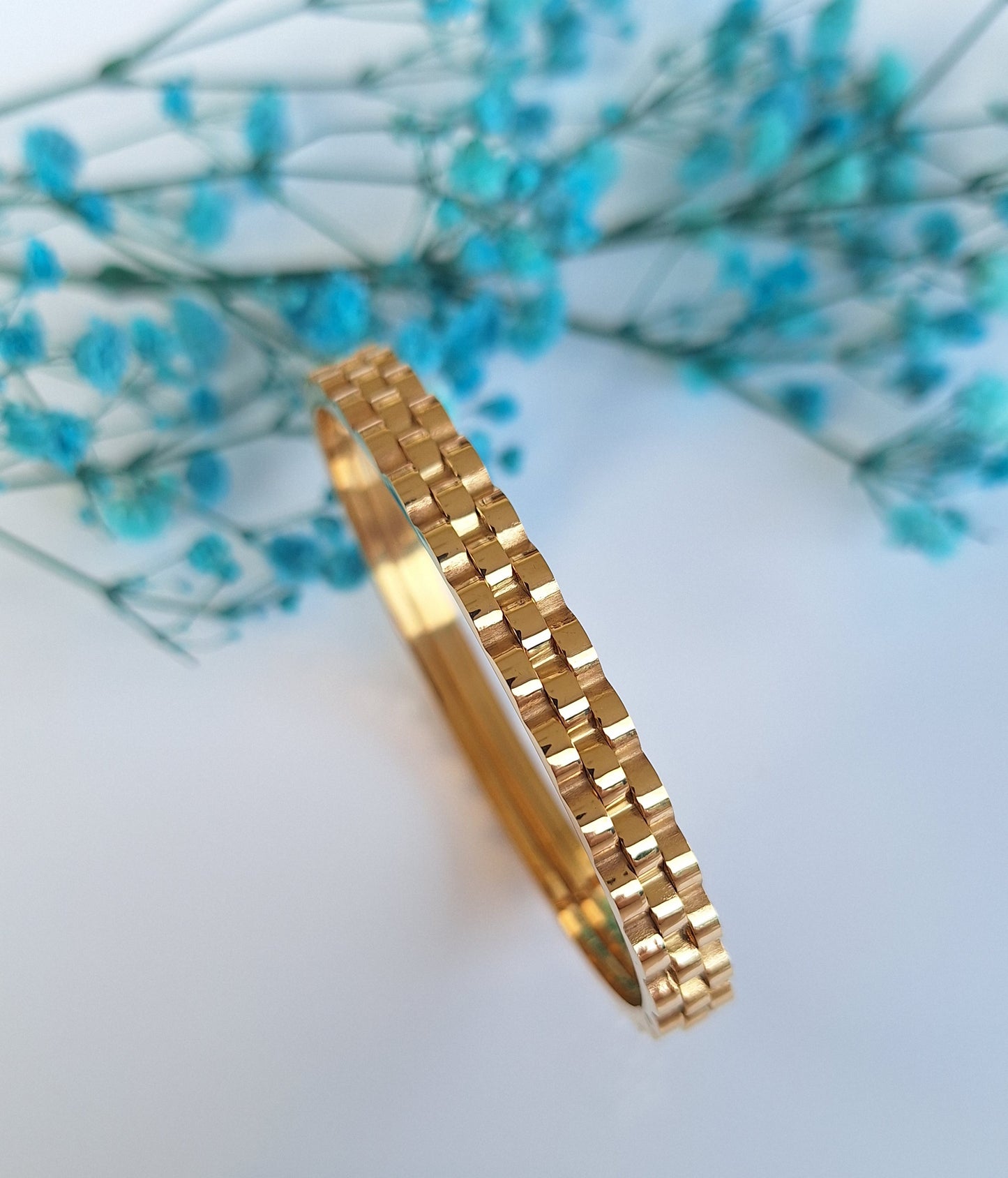 Watch Link Style Bangle