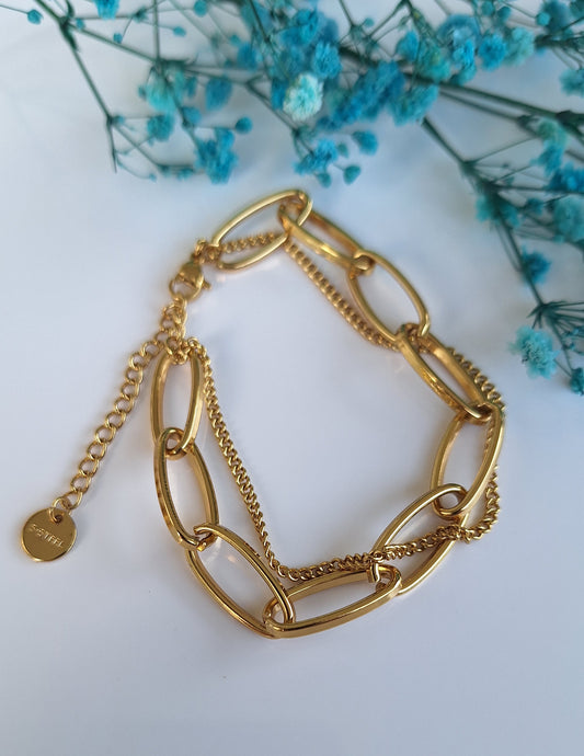 Oval Chain Bracelet