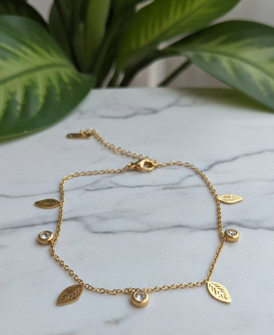 The Leaf Anklet
