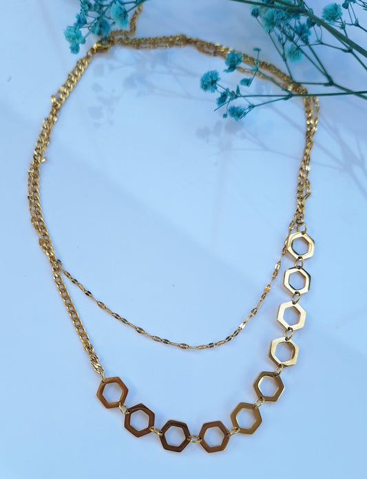 Hectagoni Necklace