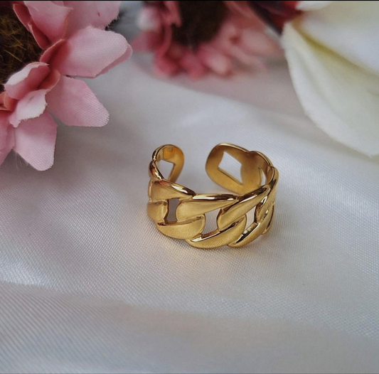 Bold Chain Ring