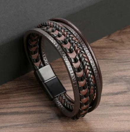 Brown Leather Bracelet