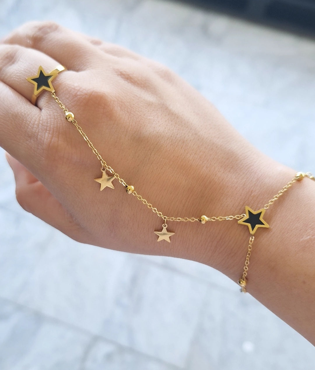 Stars Hand Chain Bracelet